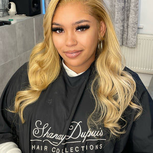 Cuba Golden Blonde Lace Wig Loose Curls 18 Inch | Loose Curl Lace Wig