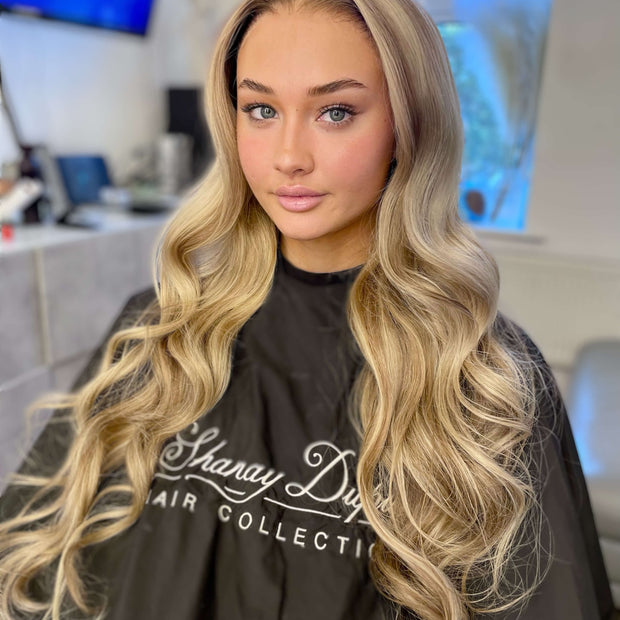 Indigo 26 Inch Straight Lace Wig | Salon Style Blonde Highlighted Wig