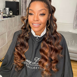 Kareen Warm Copper Lace Wig | Premium Lace Front Wig Copper Shade