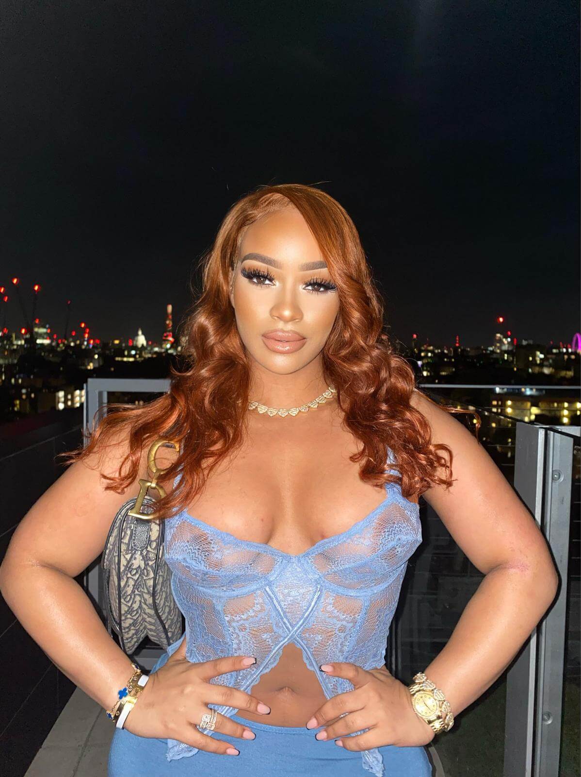 Reilley Gorgeous Ginger Lace Front Wig | Ginger Human Hair ace Wig
