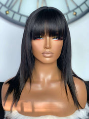 Gabby 4x4 Closure Fringe Wig - Low Maintenance | Hair Collections