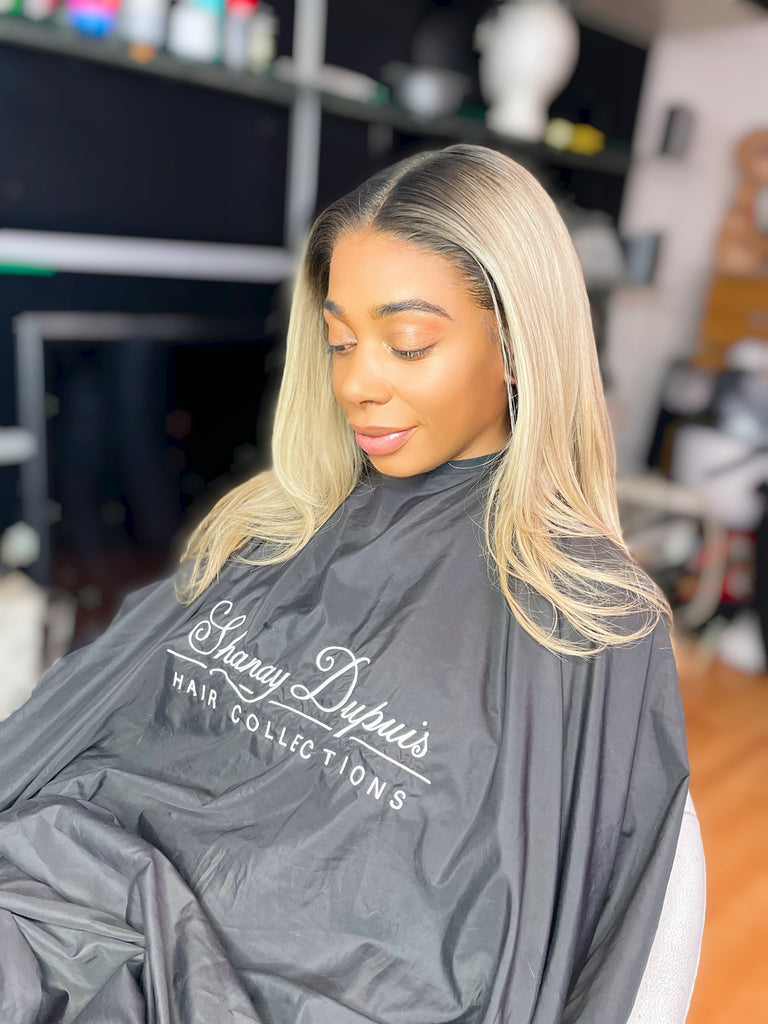 Ivy Ash Blonde Lace Wig - Dark Roots | Hair Collections